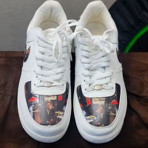Nike Custom Scarface Air Force Ones 11.5